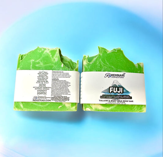 FUJI Tallow & Goat Milk Soap Bar | Unisex | CP | Archetype