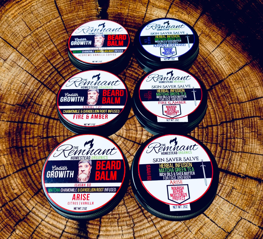 Beard Balm | Now with Beef Tallow! | Botanic Infused