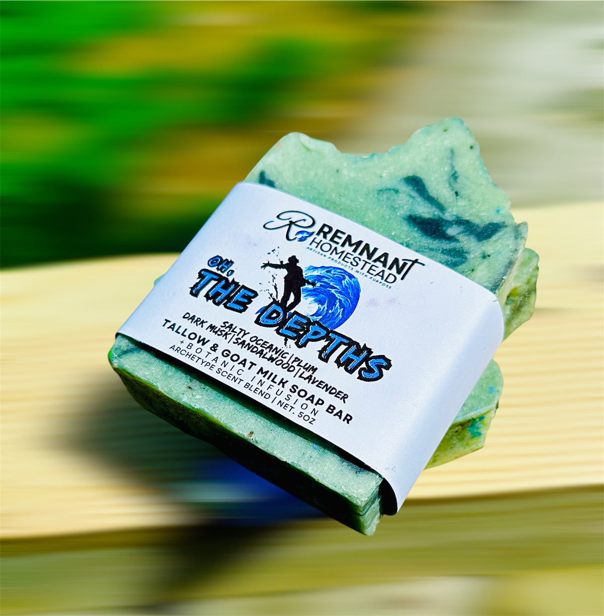BLUE LAVA | Tallow & Goat Milk Soap
