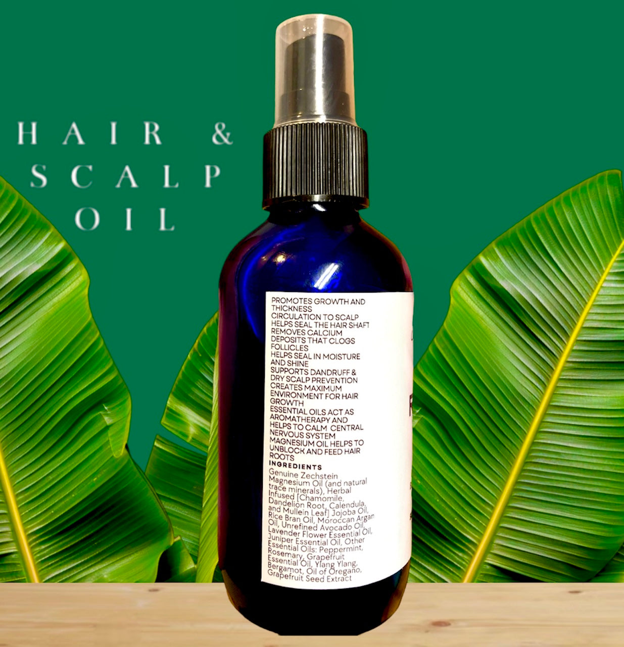 Renewal Hair Grow & Scalp Elixir Spray +Magnesium Oil