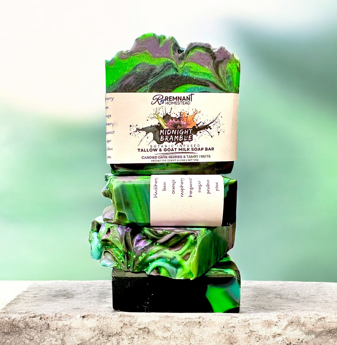 Limited Edition: Neon Lights | Tallow & Goat Milk Soap Bar