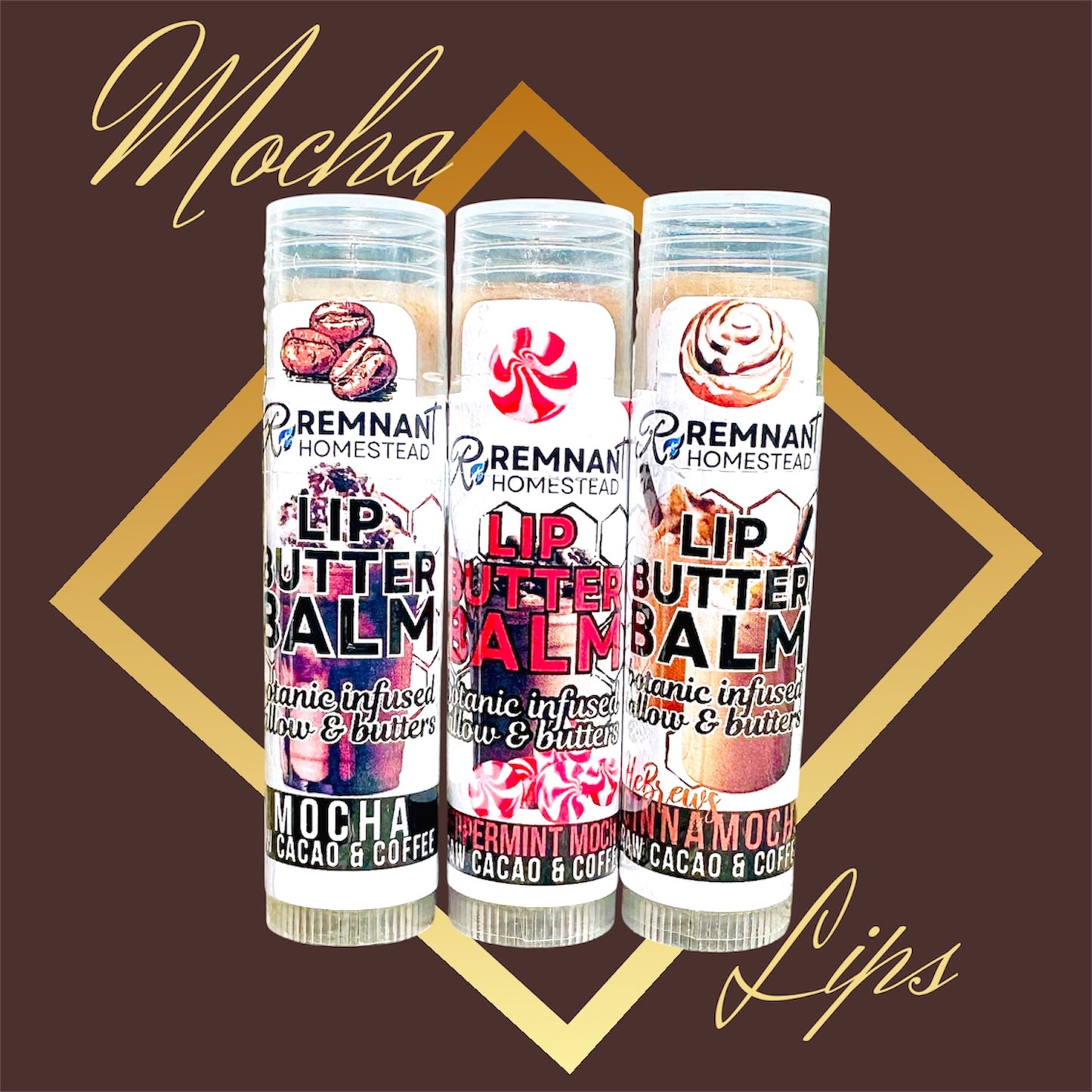 Lip Butter Balms Coffee Variants