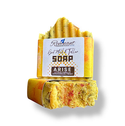 Goat Milk & Tallow Soap Bars [ALL *ESSENTIAL OIL*ONLY SCENTS] | Botanical Infused | Rich Moisture
