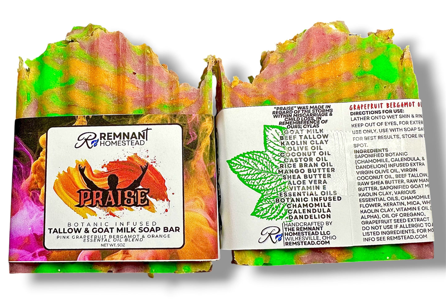 Praise | Tallow & Goat Milk Soap | EO