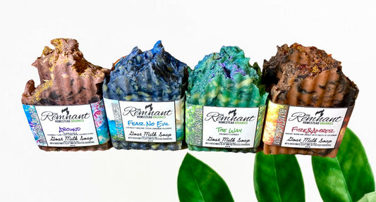 Goat Milk & Tallow Soap Bars [ALL *ESSENTIAL OIL*ONLY SCENTS] | Botanical Infused | Rich Moisture