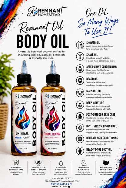 Remnant Oil | Botanical-Infused Body Oil