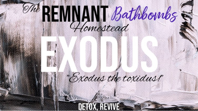 EXODUS (Charcoal) BathTruffle (5 Pack)- Special Order