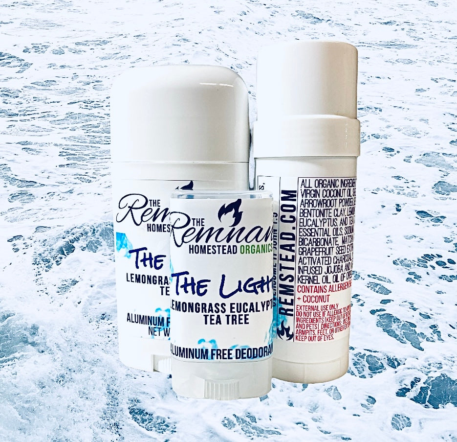 “The Light” Natural Deodorant MINI & Full Sizes