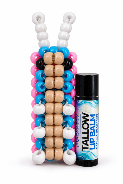 Handmade Kandi Lip Balm Holder