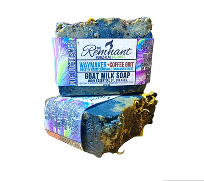 Waymaker GoatSoap [Woodsy Chamomile Cinnamon Citrus Blend]