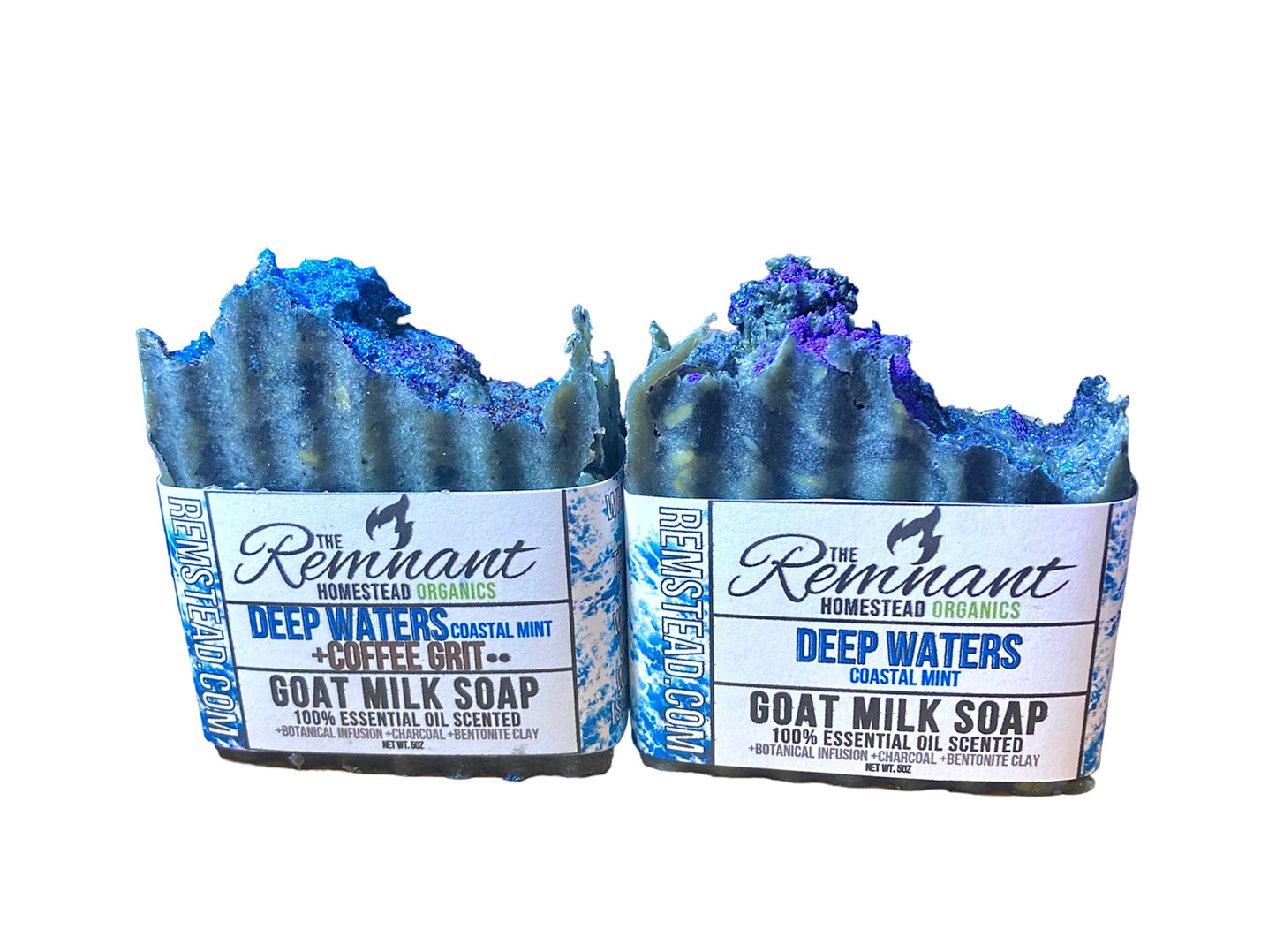 Deep Waters Coastal Mint Goat Milk Soap Bar