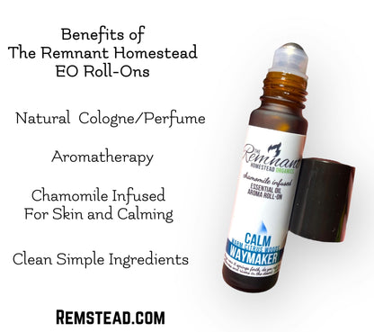 Roll On's - Natural Perfume/Cologne, Calming, Botanical Infused, & Scent Therapy