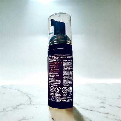 Foaming Face Wash Soap | Botanic Infused | Goat Milk Beef Tallow & Shea Butter | Colloidal Silver | Face & Beards