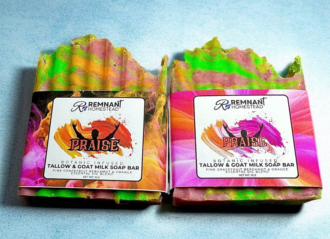 Praise | Tallow & Goat Milk Soap | EO
