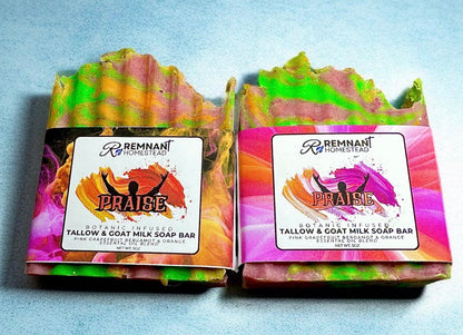 Praise | Tallow & Goat Milk Soap | EO