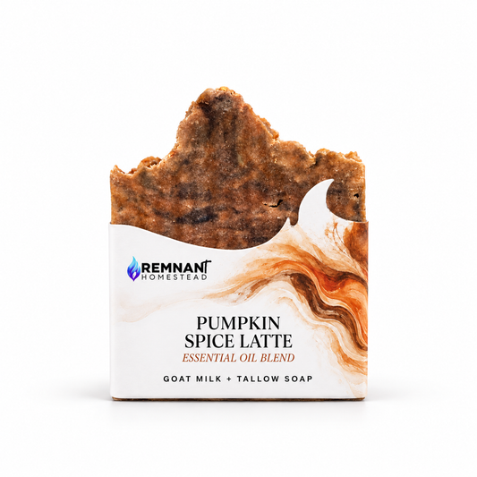 Pumpkin Spice Latte EO | Tallow & Goat Milk Soap Bar