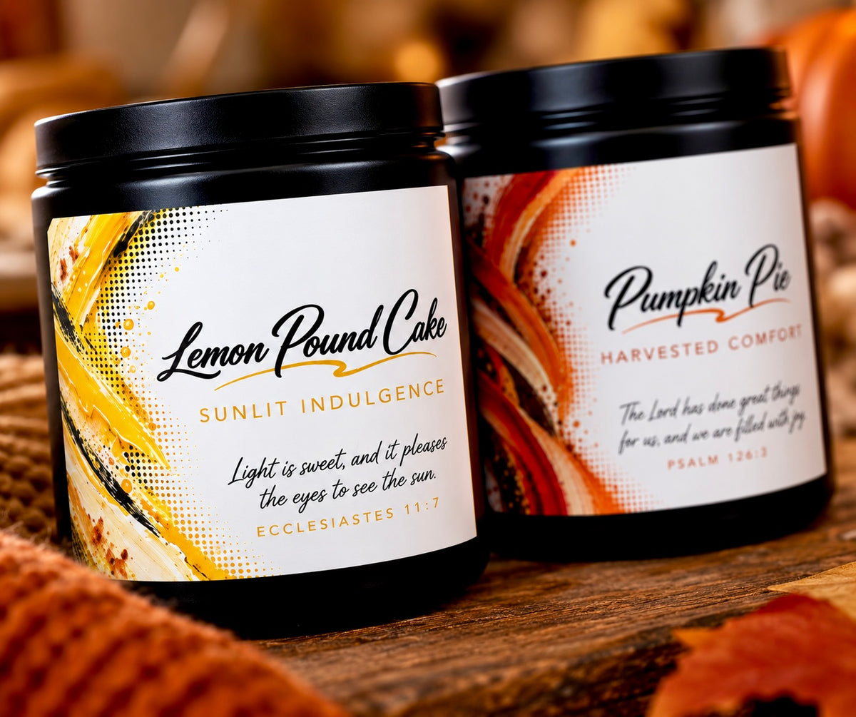 Cozy Fall & Winter Candle Variants [Beeswax & Coconut] | Cherry Wood Wick