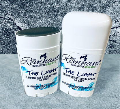 “The Light” Natural Deodorant MINI & Full Sizes