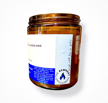 Beeswax & Coconut Oil Organic Candles -ALL SCENTS- (EO Blends)