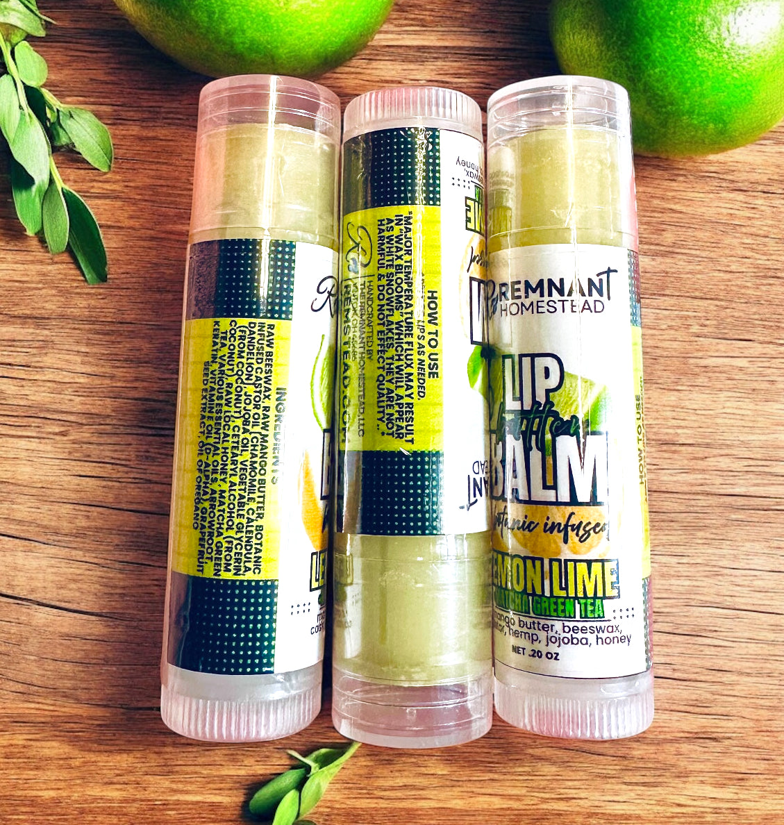 Lip Butter Balms [Tallow & Butters] [Botanical Infused] ALL VERSIONS