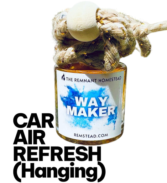 Car Refresh Air Diffuser/Freshener (ARCHETYPE Scent Blend) (Hanging)
