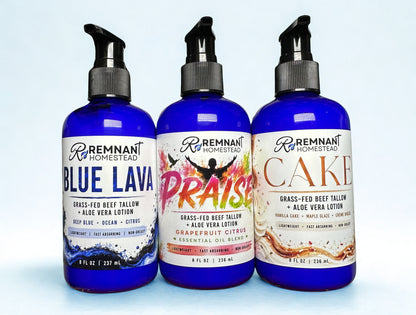 Beef Tallow & Aloe Lotion