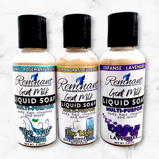 Mini Liquid Soaps (All ARCHETYPE Scent Blends)