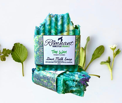 "The Way" Goat Milk Soap [Rosemary Lavender]