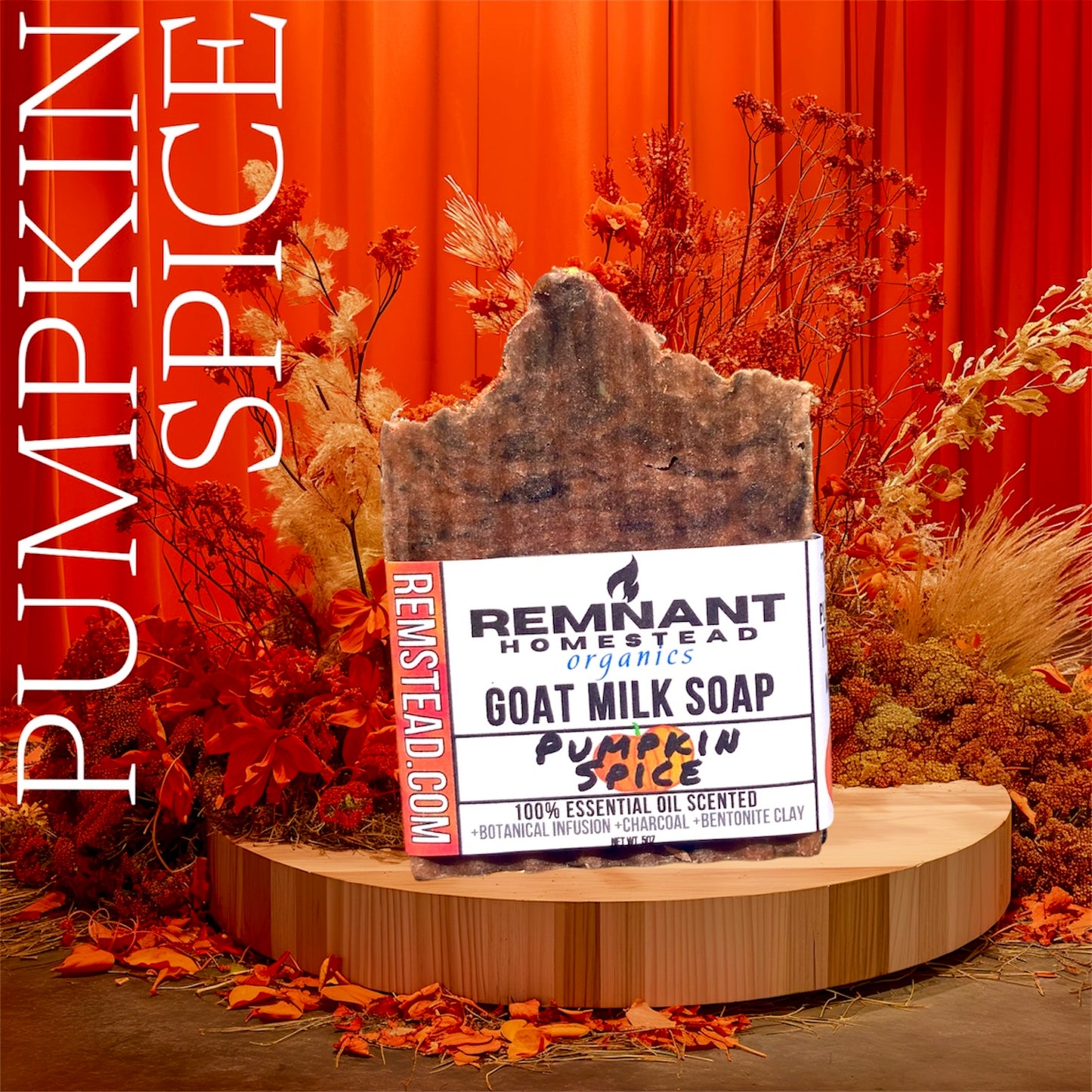 Pumpkin Spice GM Soap Bar