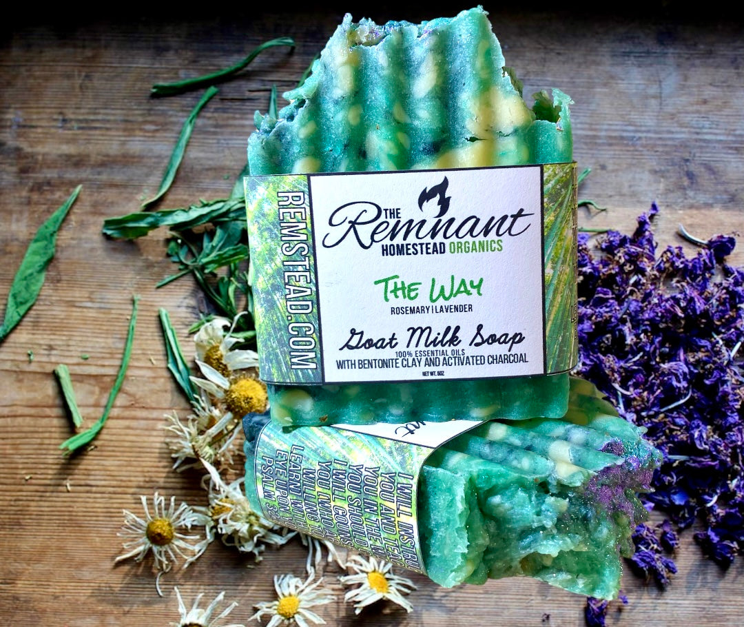 "The Way" Goat Milk Soap [Rosemary Lavender]