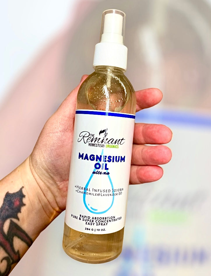 Magnesium Oil Spray [For Stress, Calm, Sleep, +]