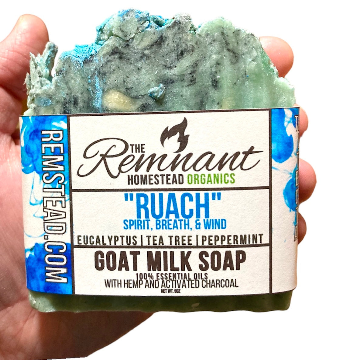 RUACH GoatSoap [Euca-Tea Tree-Peppermint]