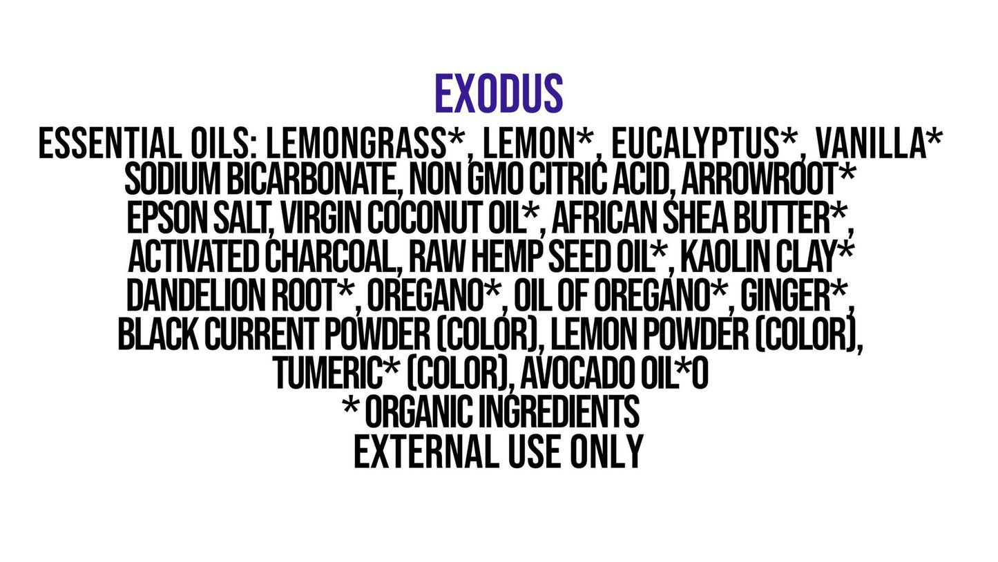 EXODUS (Charcoal) BathTruffle (5 Pack)- Special Order