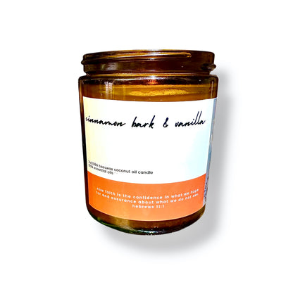Beeswax & Coconut Oil Organic Candles -ALL SCENTS- (EO Blends)