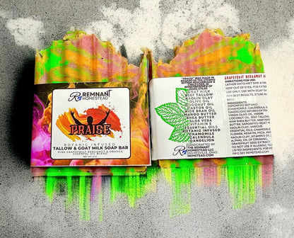 Praise | Tallow & Goat Milk Soap | EO