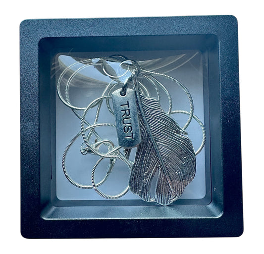 Feather Necklace 24” Style 1