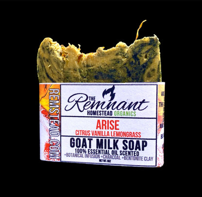 ARISE [Citrus Vanilla] GoatSoap Beards, KIDS, Adults [Choose Type]