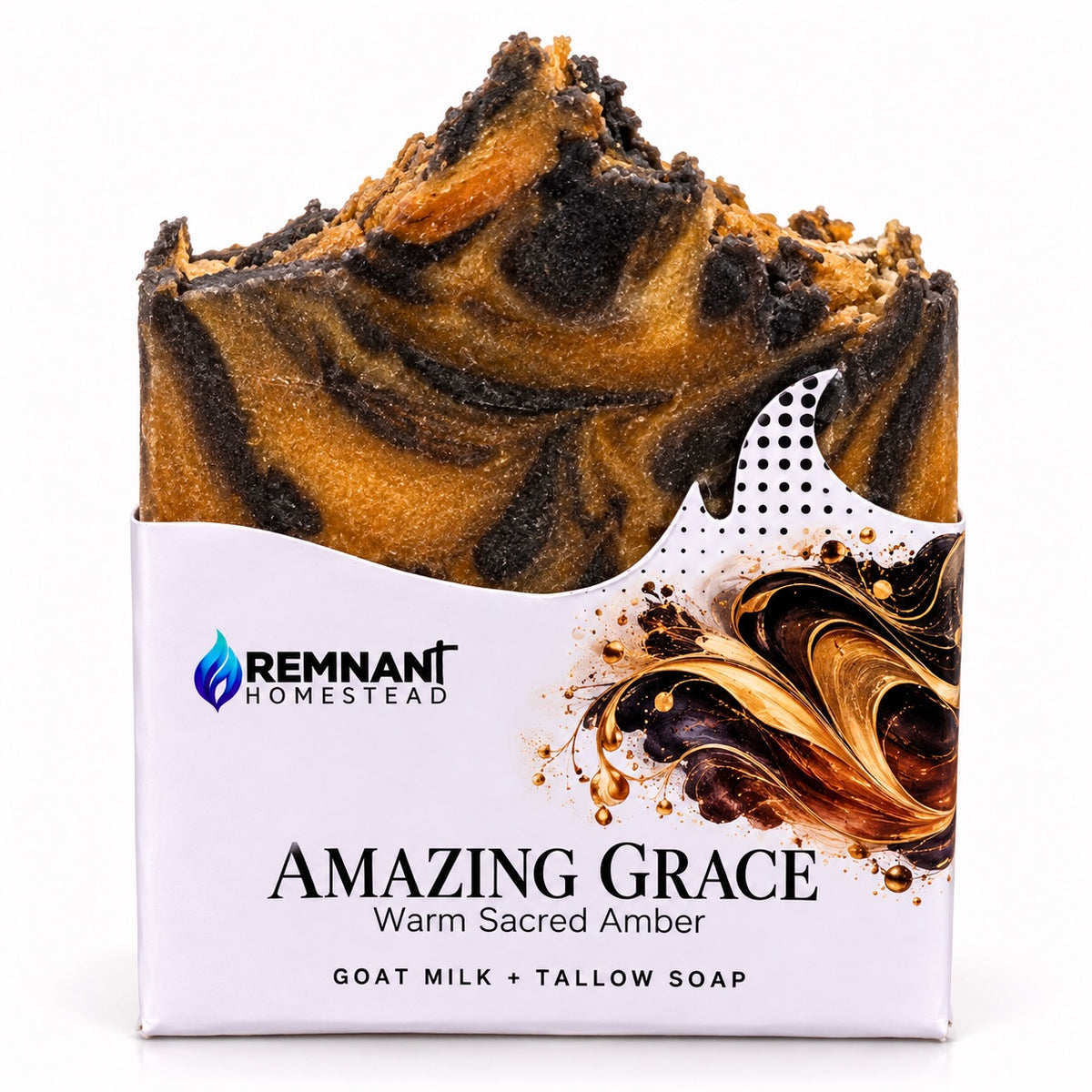 Amazing Grace | Sacred Amber | Goat Milk & Tallow Soap