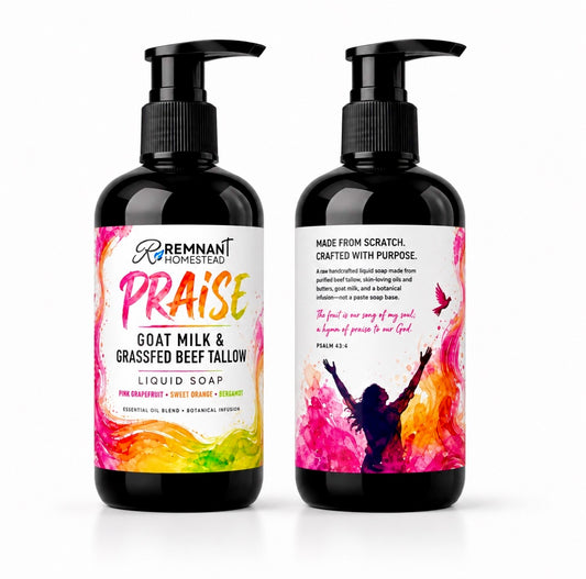 Liquid Soap | Body Wash | Goat Milk & Tallow