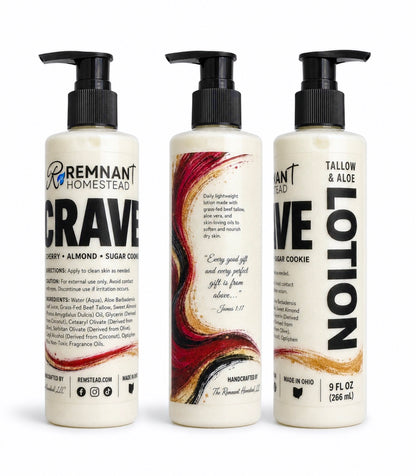 Beef Tallow & Aloe Lotion