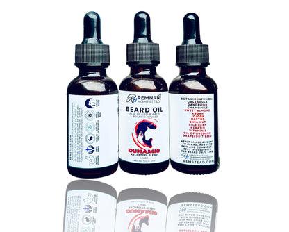 Beard Oil (& Face)| [ALL BLENDS] Botanic Infused