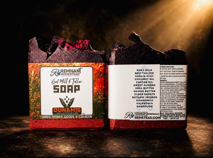 DUNAMIS | Goat Milk & Tallow Soap Bar