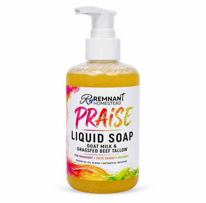 Liquid Soap | Body Wash | Goat Milk & Tallow