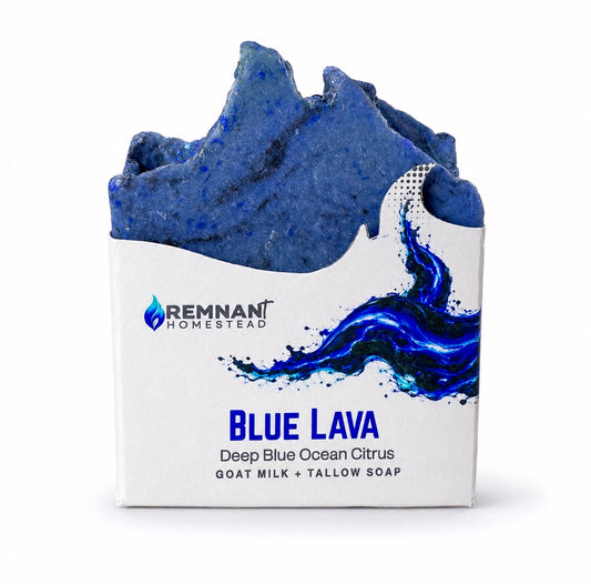 BLUE LAVA | Tallow & Goat Milk Soap