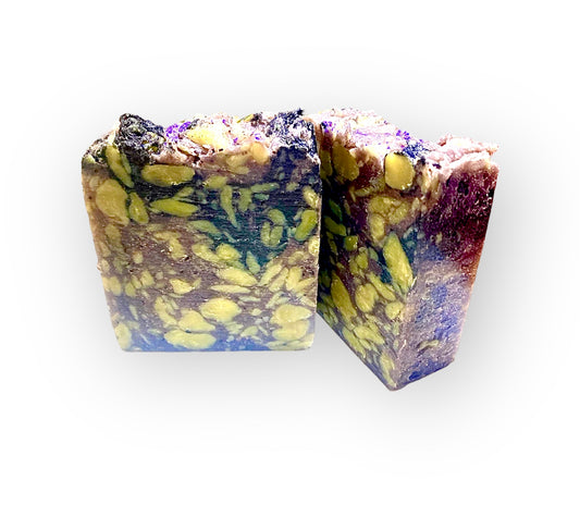 Lavender Chamomile Exfoliate GM Soap [with GRIT]