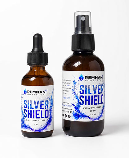 SilverShield | True Colloidal Silver [All Sizes & Types]