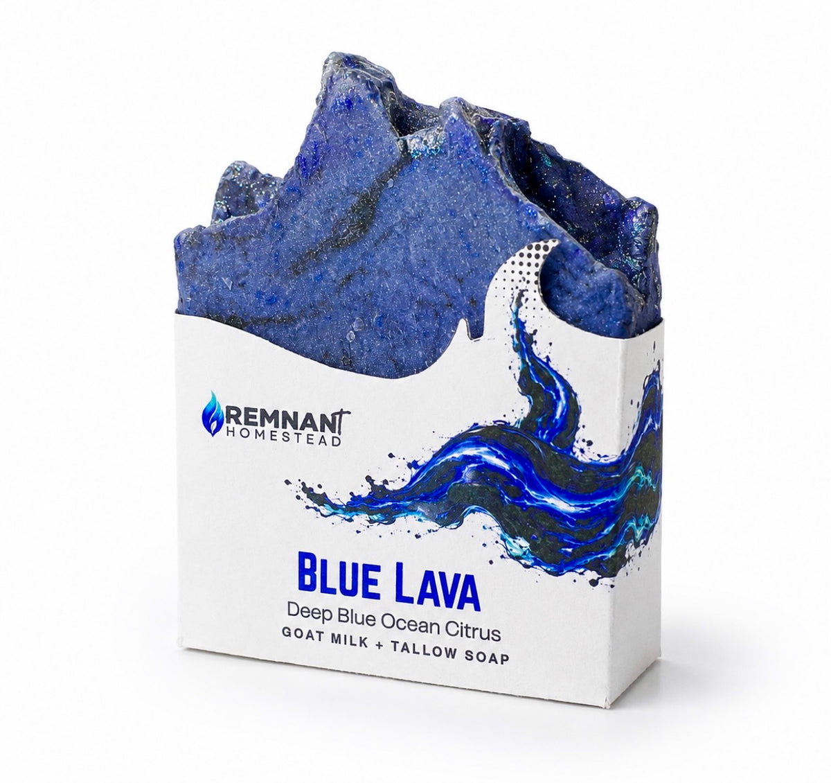 BLUE LAVA | Tallow & Goat Milk Soap