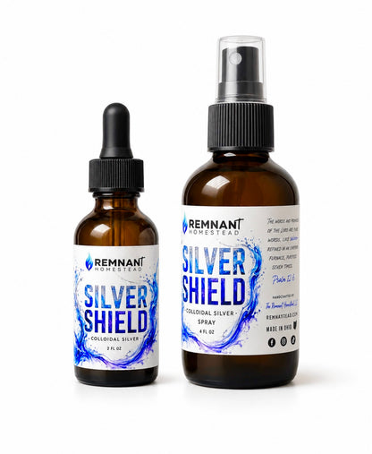 SilverShield | True Colloidal Silver [All Sizes & Types]