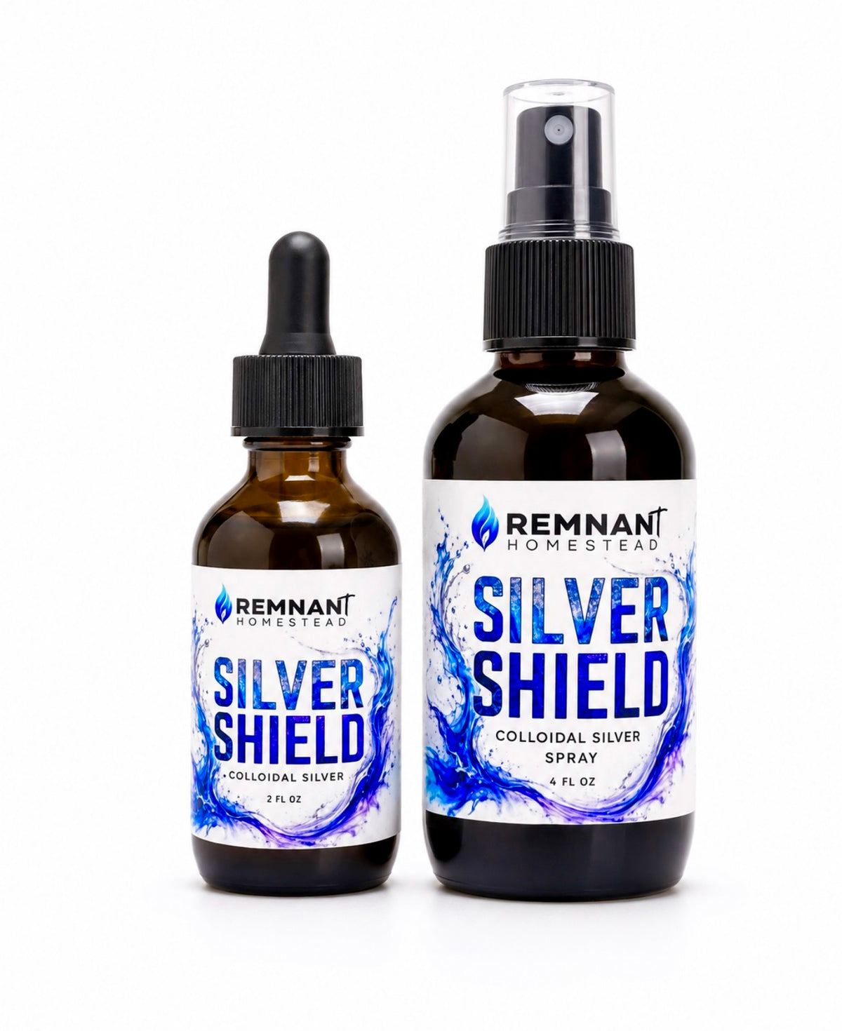 SilverShield | True Colloidal Silver [All Sizes & Types]