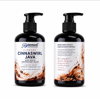 Liquid Soap | Body Wash | Goat Milk & Tallow
